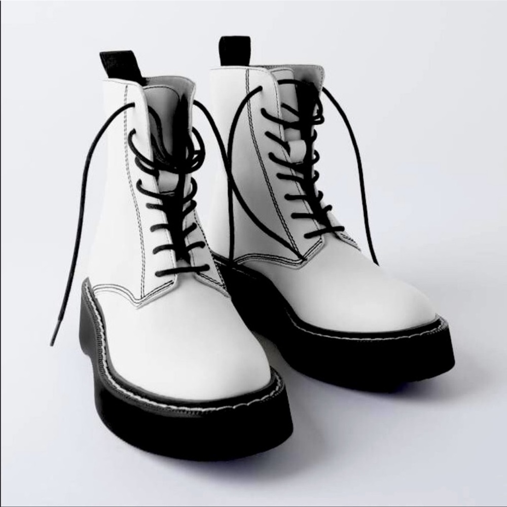 SALE!!!!!! Zara geniune leather boots